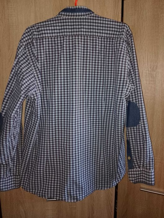Koszula męska r. 43/44 XL kratka