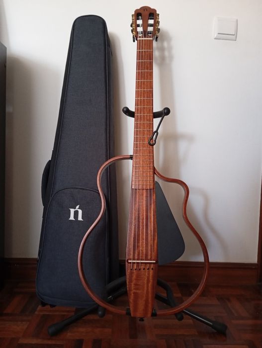 Guitarra Natasha NBSG Silent Guitar (imaculada)