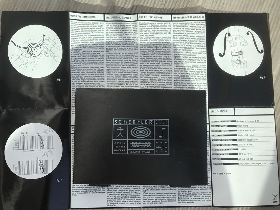 Shertler Dyn B Capatador para contrabaixo