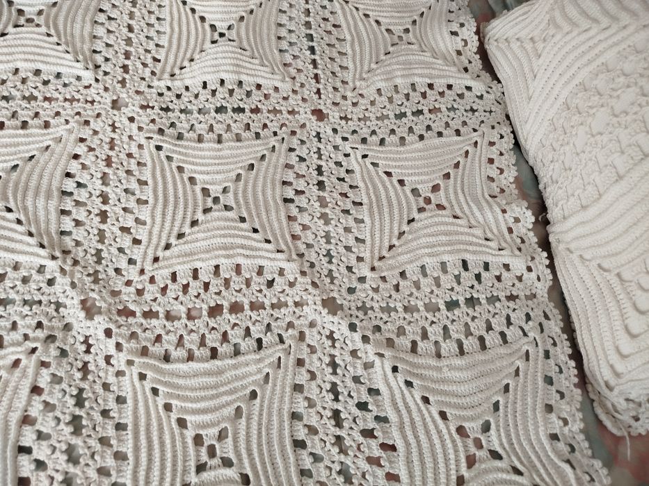 Colcha em crochê