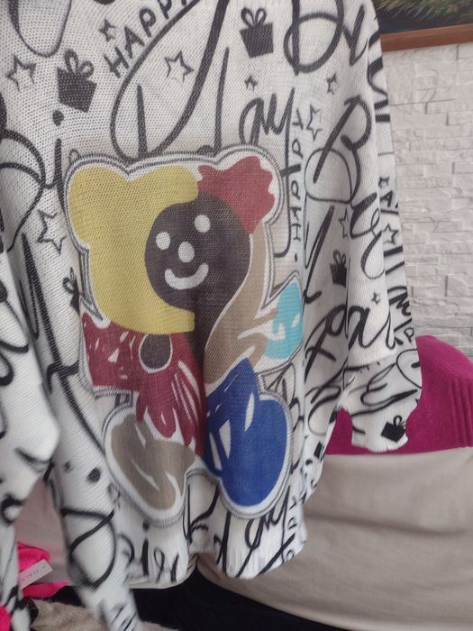 Sweter ażurkowy damski