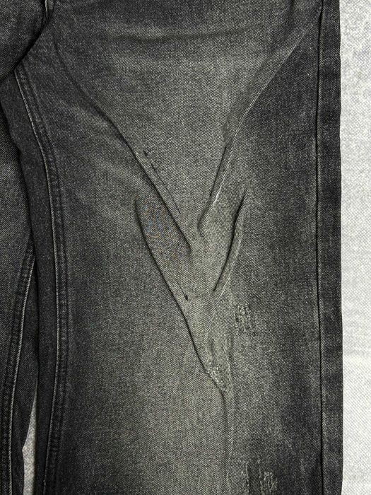 Джинси чорні faded baggy archive черные джинсы distressed black S M L