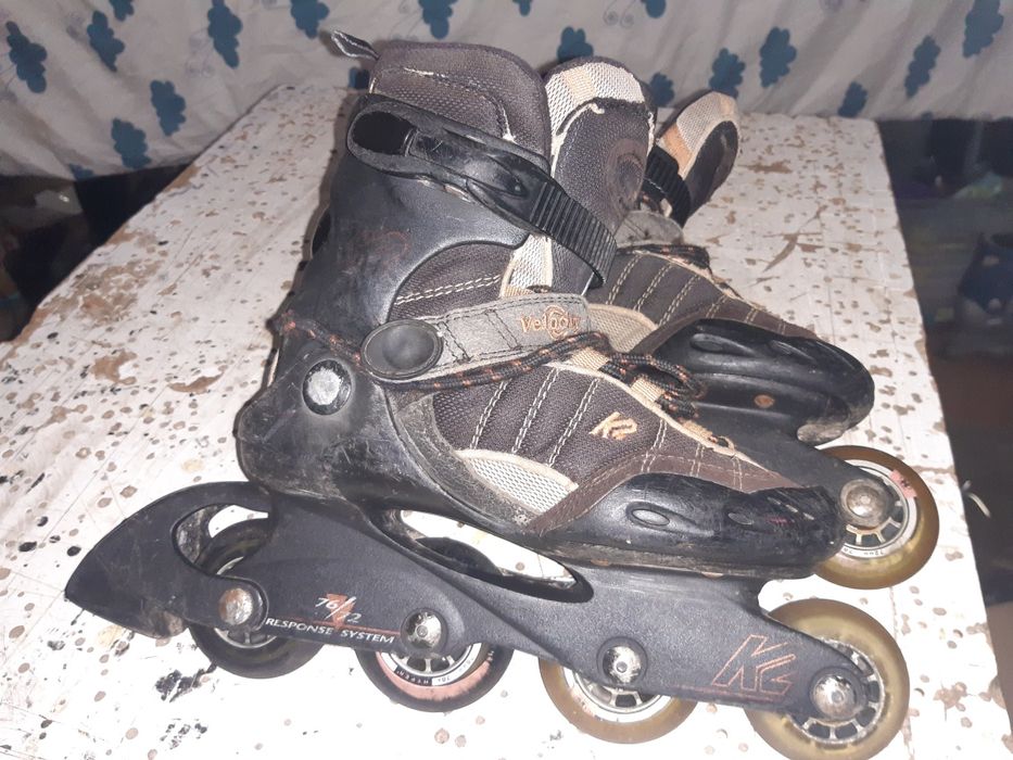 Роликові ковзани ролики K2 sofboot 76/72 responce system velocity 24см