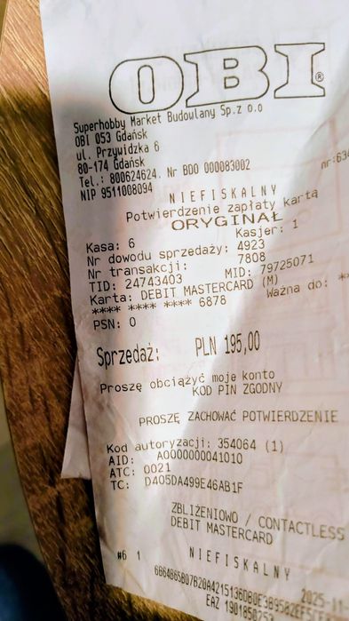 Bateria natryskowa ścienna VELAVEX. Nowa