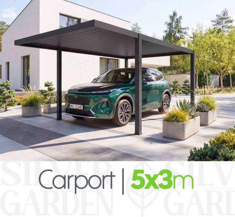 Wiata Garażowa CARPORT Zadaszenie AUTA