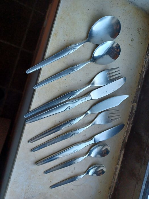 Faqueiro antigo cromo