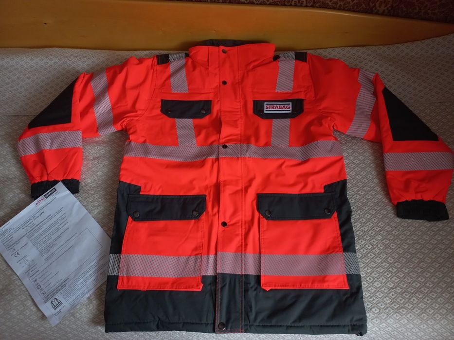 Новая зимняя рабочая мужская куртка. Размер L.