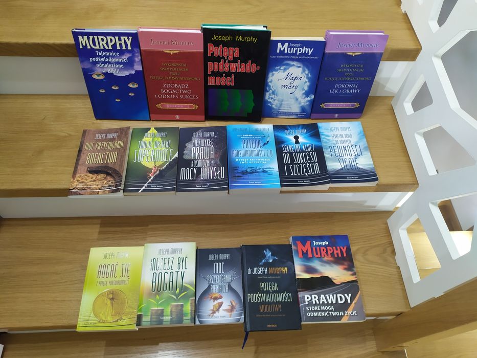 Książki Joseph Murphy 15 zł! Odkryta na nowo Potęga podświadomości