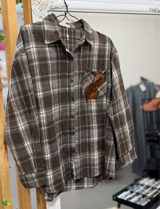 Рубашки лонги в стилі balenciag chrome heart miu miu