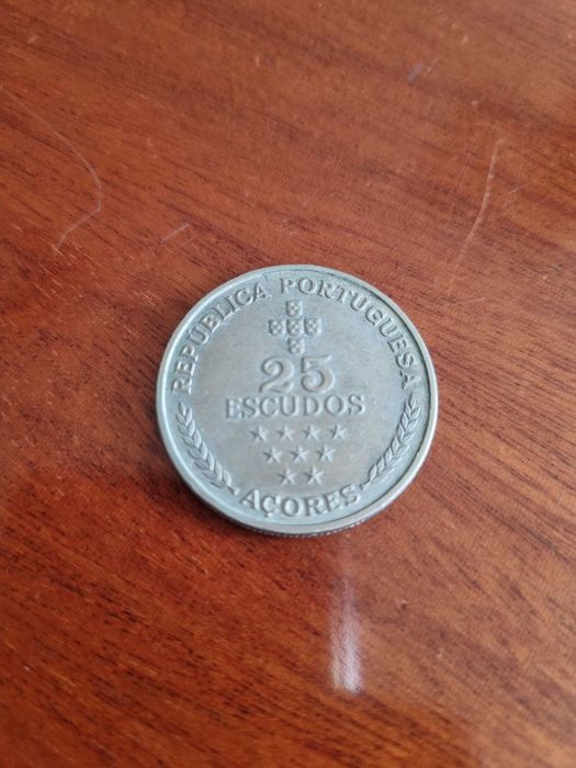 Moeda Regional dos Açores - 25 Escudos de 1980