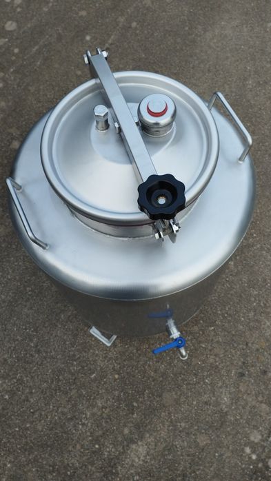 Cuba de 50 litros  em inox para vinho ou azeite