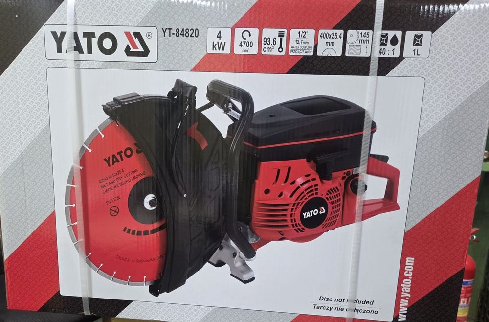 Przecinarka spalinowa do betonu