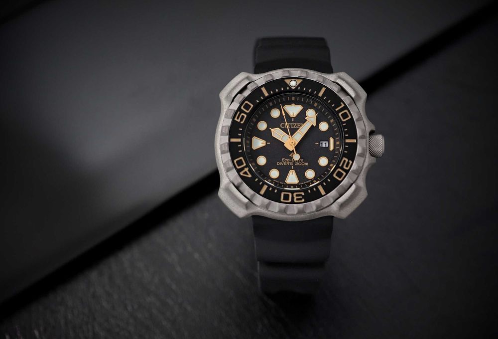 Citizen Eco-Drive Promaster Diver Super Titanium BN0220-16E Męski Tytanowy Nurek