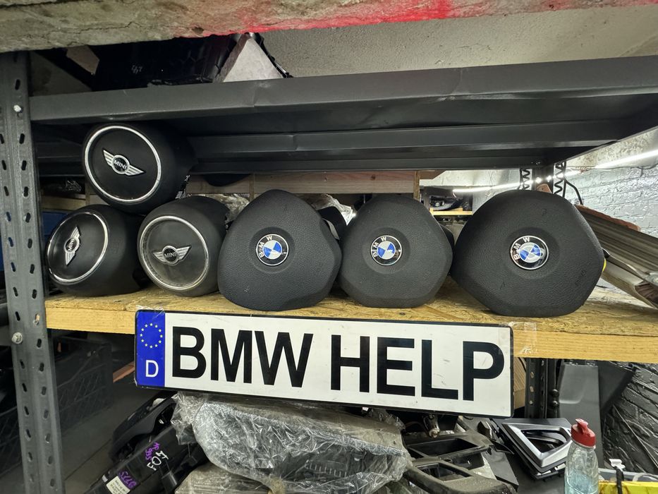 Безпека Airbag Mini Ф54 Ф55 Ф56 Ф57 Ф39 Ф48 Подушка колени BMW HELP