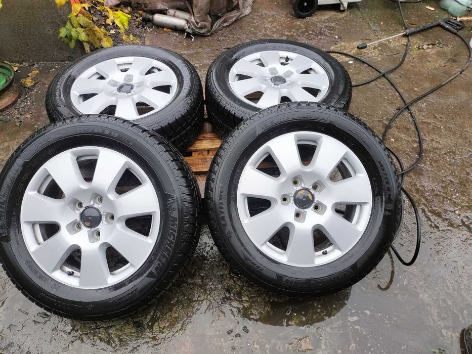 Диски Volkswagen Touareg 5x130 колеса 225/55R18 зимова резина Розборка