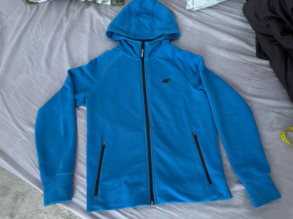 bluza 4 f 158 niebieska