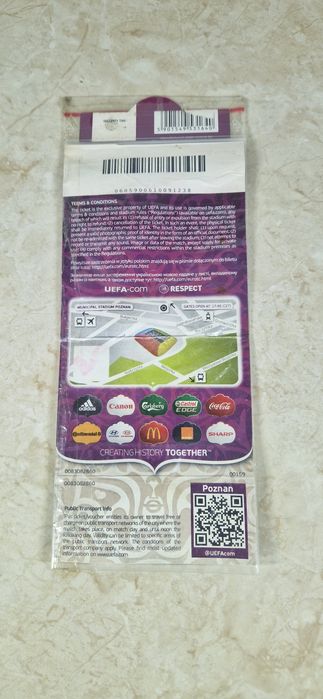 Bilet euro 2012 Irlandia-Chorwacja