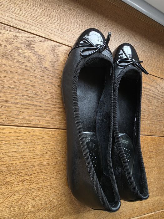 Balerinki skórzane rozm.39