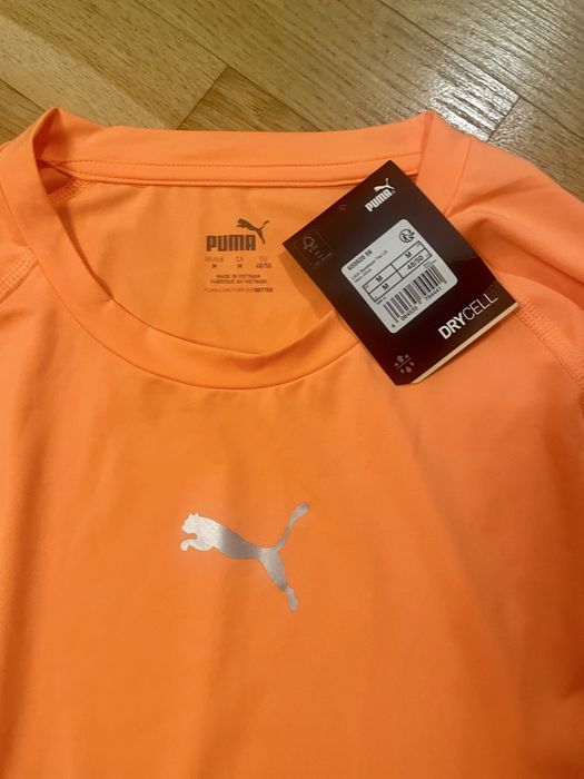 Лонгслів чоловічий Puma Long-Sleeve Orange