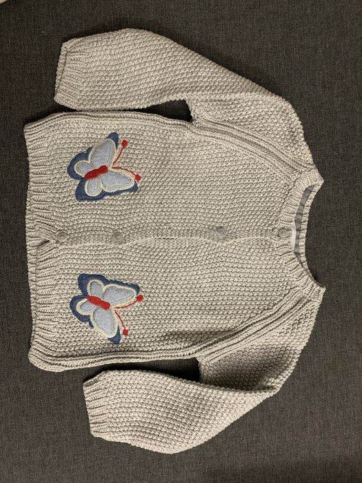 Cieply rozpinany kardigan sweter 86