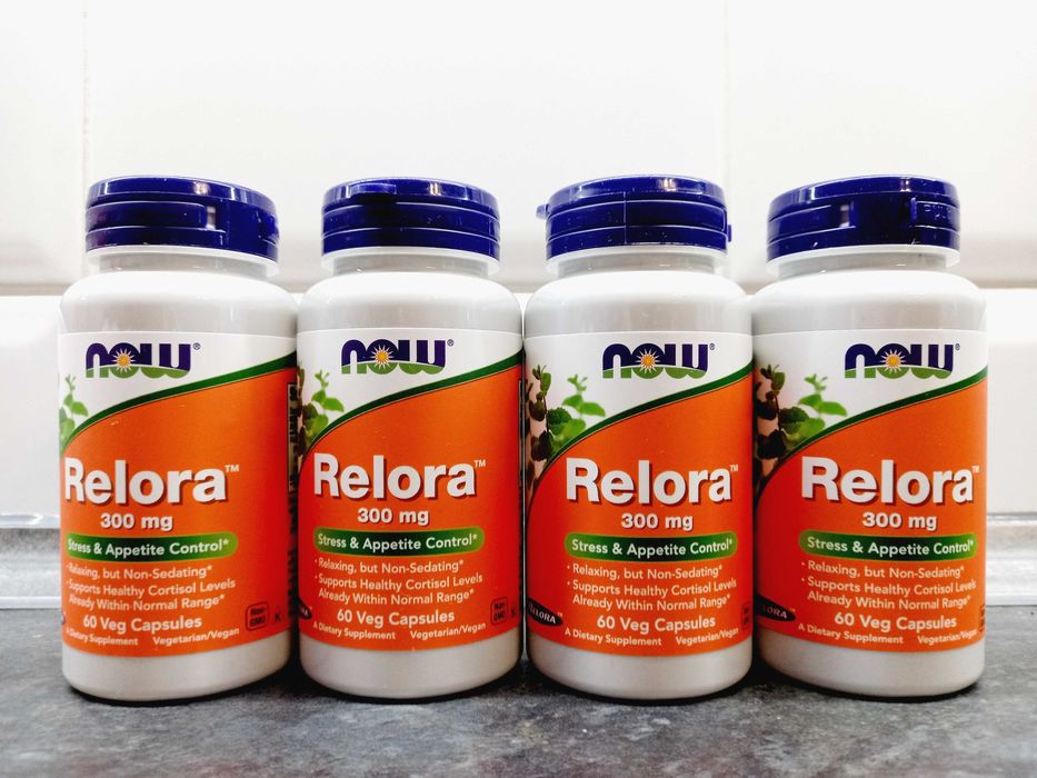 Now Foods, Relora 300 мг (60-120 капс.), релора от стресса, від стресу