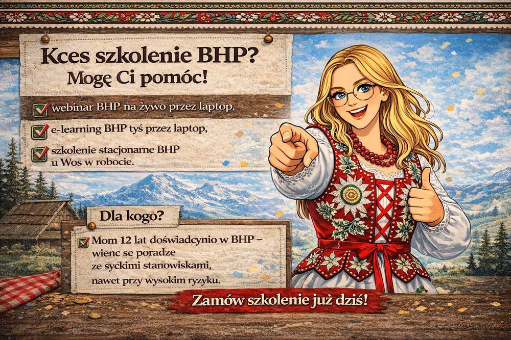 BHP szkolenie wstępne lub okresowe