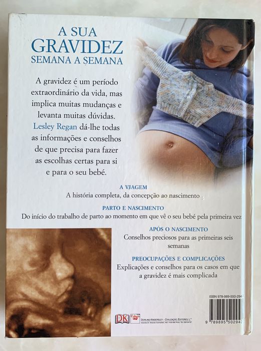 Livro: Gravidez semana a semana (como novo)