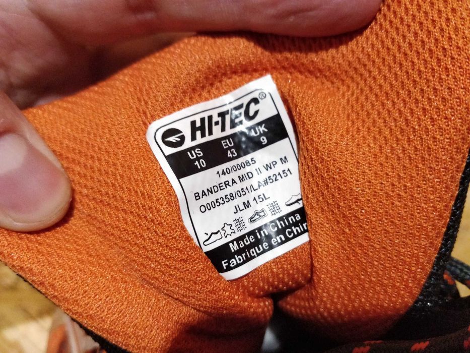кросівки зимові Hi-Tec Bandera вологозахищені Нові Ориігнал мембрана