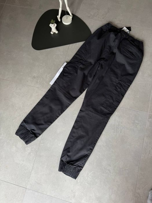 Чоловічі Штани карго Stone Island Black