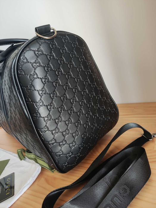 Torba podróżna, na siłownię, weekendowa, skóra, Włochy 110917