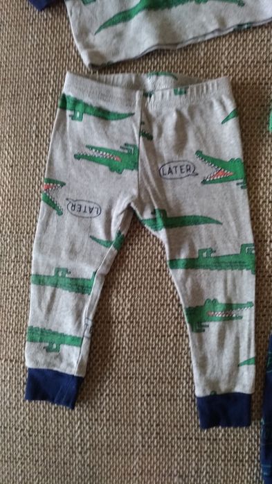 Piżamy Carter's 2-pak aligator rozm. 74-80 (12 m.)