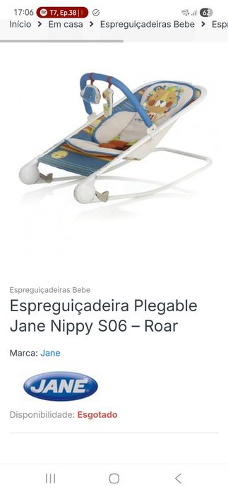Espreguiçadeira Jané