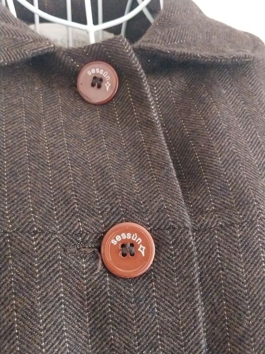 Casaco castanho | 80% Lã | Sessún | Tamanho M | ótimo estado