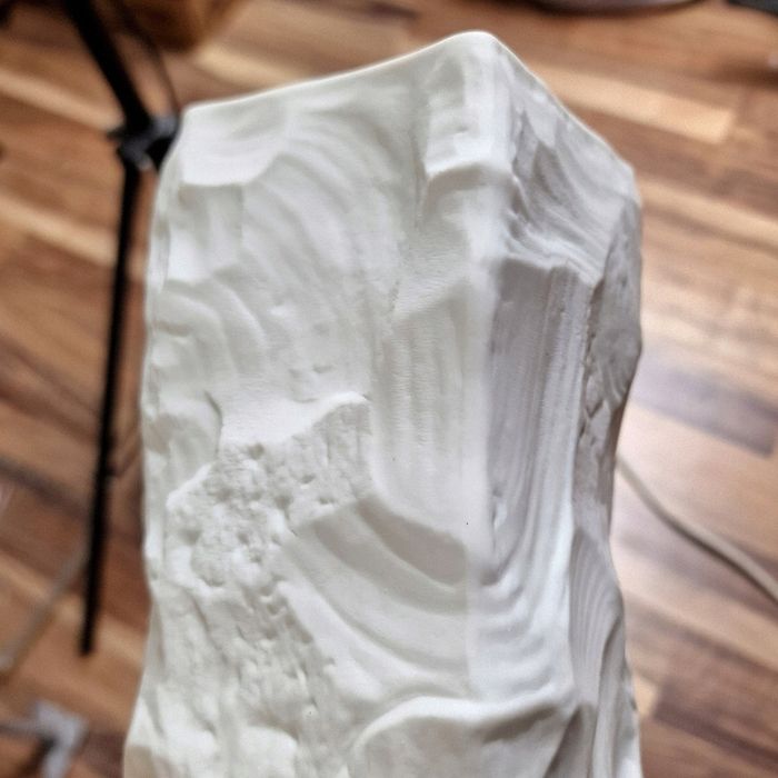 Porcelanowy Modernistyczny Op - Art Wazon Seltmann Weiden - Bawaria