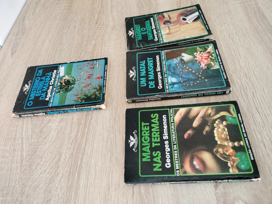 Coleção Vampiro Maigret e Agatha Christie