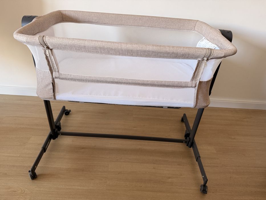 Berço Co-Sleeping Kinderkraft / Cama Next to Me - Como Novo