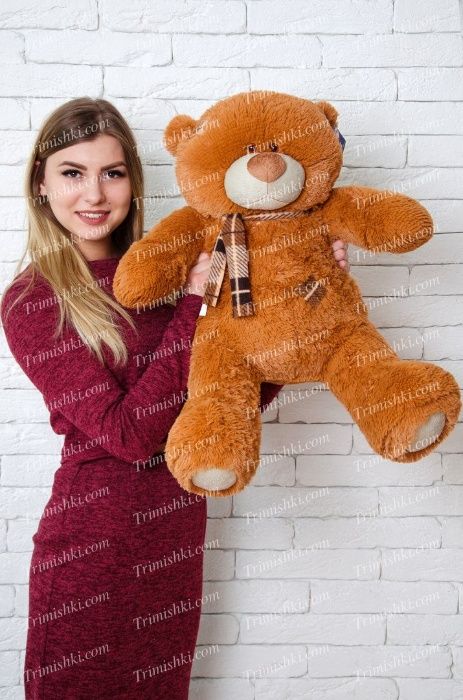 Плюшевий ведмедик Тедді!!Великий ведмідь кращої якості! 80 см