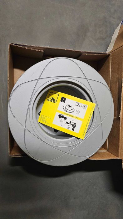 Kit Discos de Travão ATE PowerDisc + Pastilhas ATE Ceramic (Novos) – BMW Série 1 / Série 3