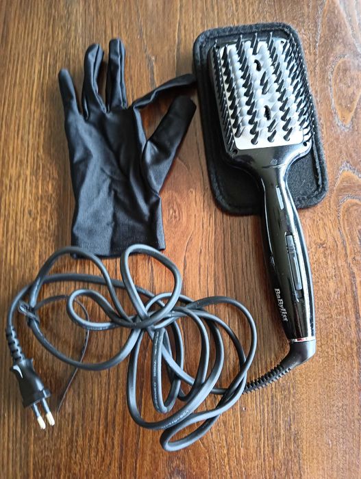 Escova alisadora da Babyliss