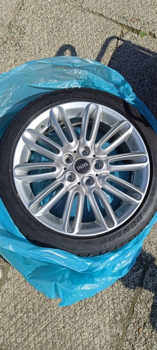 Alufelgi 17 do Mini BMW (stan idealny) z oponami Dunlop 205/45
