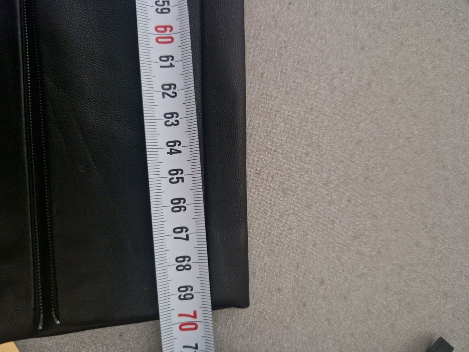 Spodnie damskie skórzane Zara 36 S czarne