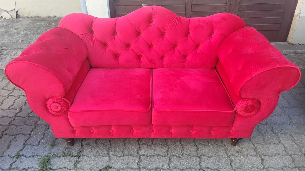 Chesterfield Preston sofa + fotel