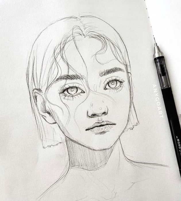 портрет на заказ олівцем по фото