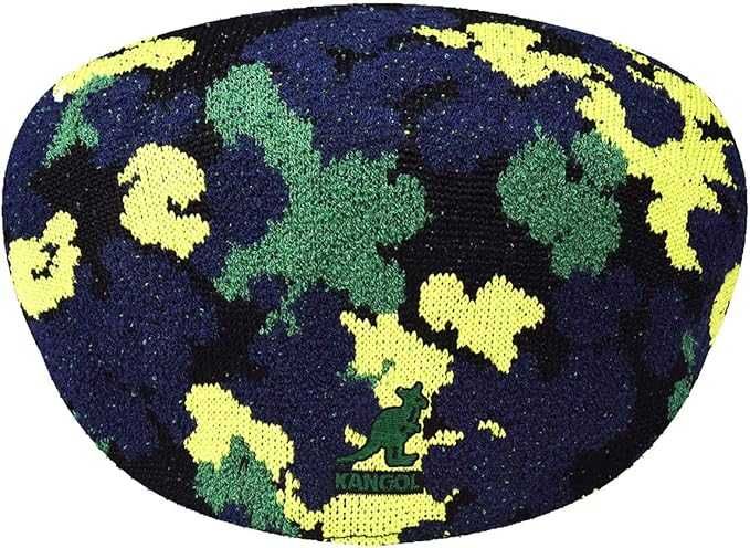 Кепка Kangol Nature Camo 504 Цвет Black Camo Размер L — zdjęcie 4