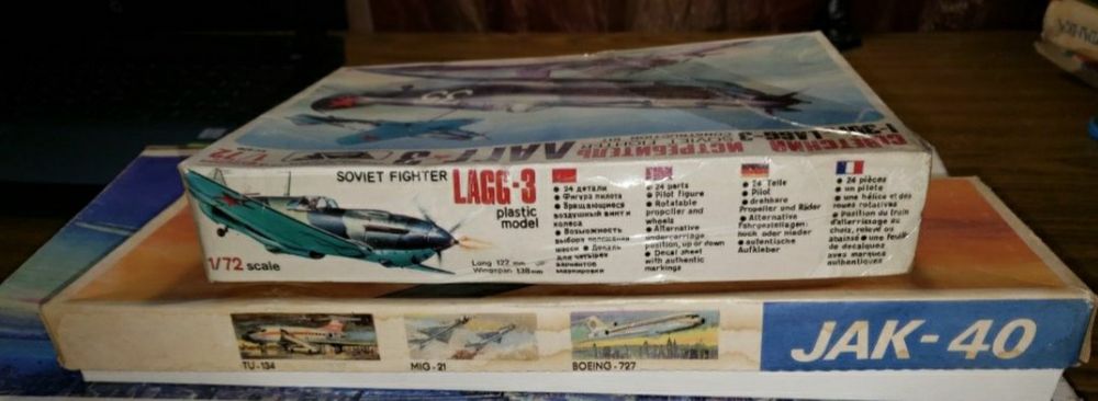 Сборные модельки самолетов