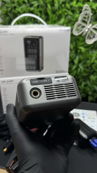 2 в 1 бустер для авто, компресор, насос Пруве Proove Pump Jump Starter