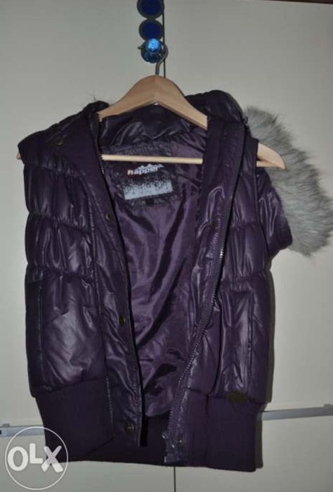 Kamizelka z futerkiem S