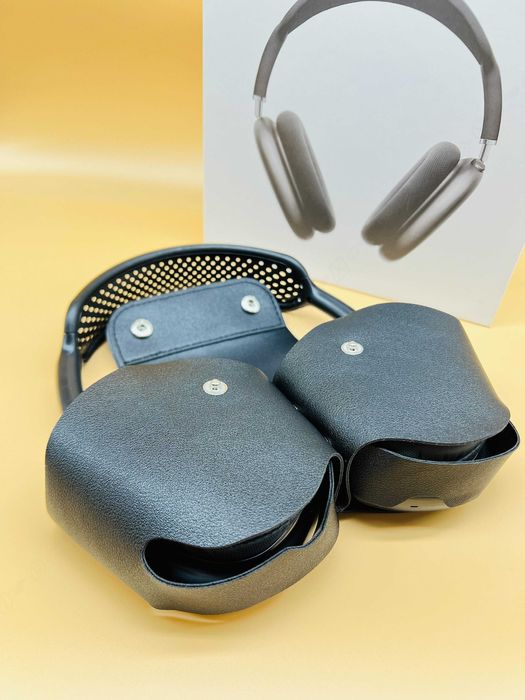 Наушники АірПодс Max Black без шумоподавления 1в1