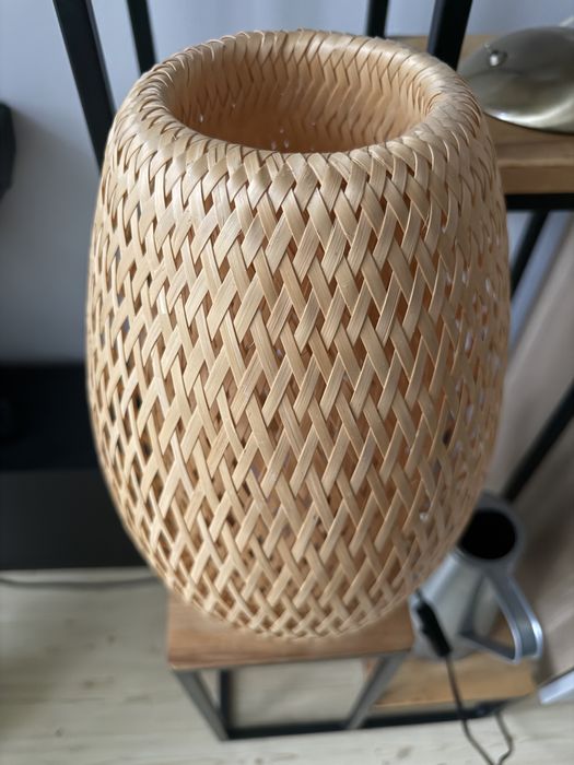 Lampa bambusowa Ikea
