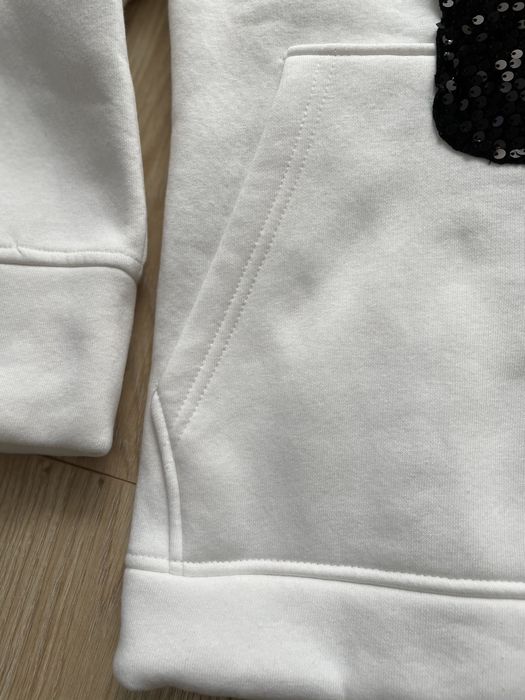 Bluza z kapturem miś ecru Nowa!